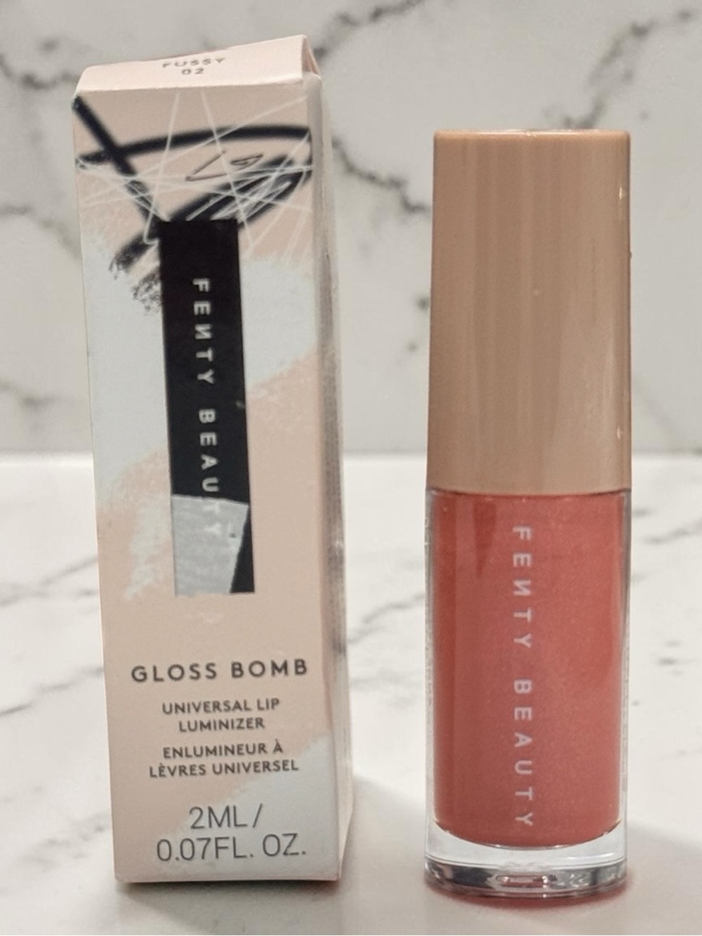 Fenty Beauty Gloss Bomb Fussy 02 Universal Lip Luminizer 2ml